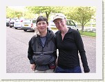 DSCN2332 * A mad piglet (and PeeWiglet) and me.  I presume that's my Tilley hat in my pocket! * 2048 x 1536 * (658KB)